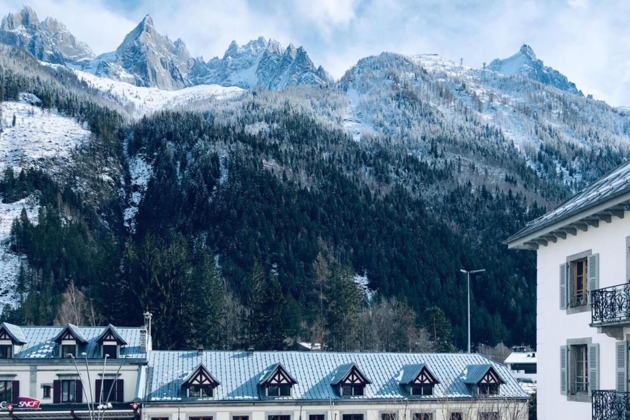 Les Aiguilles- Town Centre Luxury 2 Bedroom Apartment Chamonix Exteriér fotografie